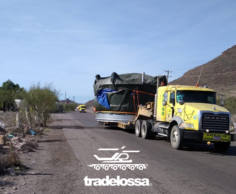 Hauling of Brewery components to Cd. Obregón, Sonora