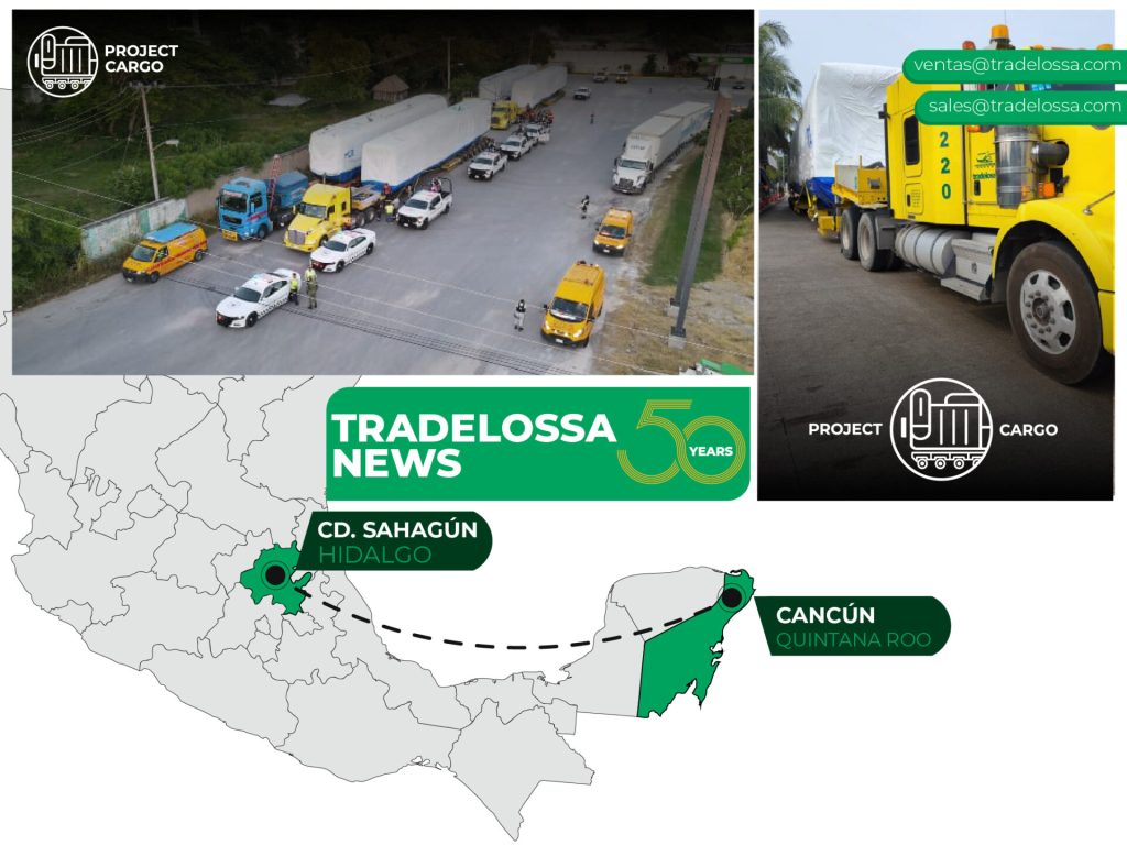 Tradelossa Inicia Proyecto de Movilización: Exitoso Traslado de Vagones en Ciudad Sahagún