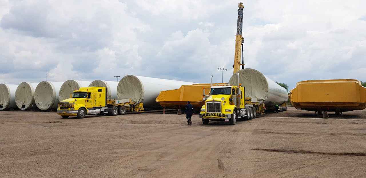 EXPORTACIÓN TORRES EÓLICAS